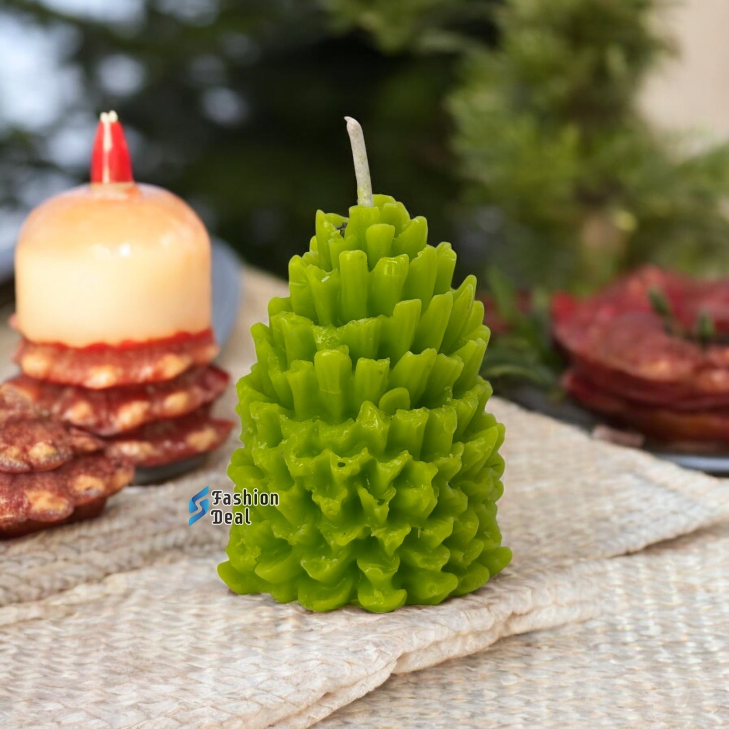 Soy Wax Scented Tree/Flower/Bush Design candle