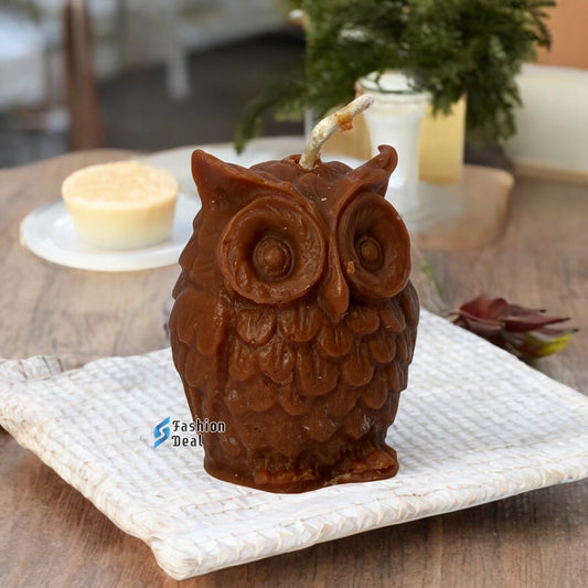 Soy Wax Scented Owl Design candle